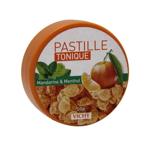 PASTILLE DE VICHY TONIQUE MENTHE MANDARINE 50GR