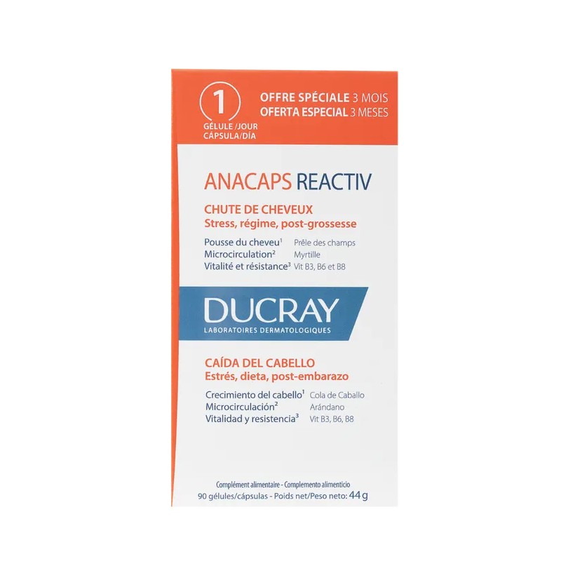 DUCRAY ANACAPS REACTIV BOITE DE 30 GELULES