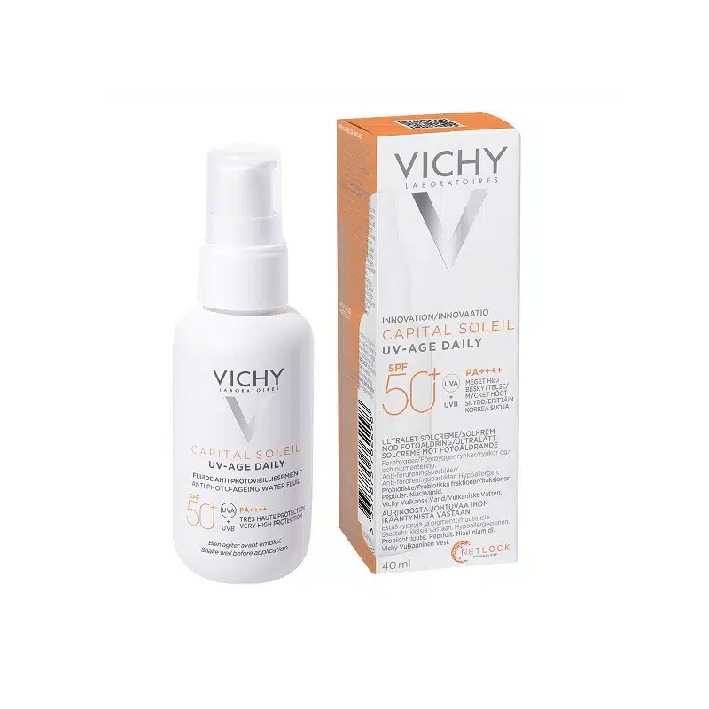 VICHY CAPITAL SOLEIL AGE DAILY FLUIDE INVISIBLE SPF50+ 40ML