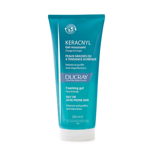 DUCRAY KERACNYL GEL MOUSSANT 200ML