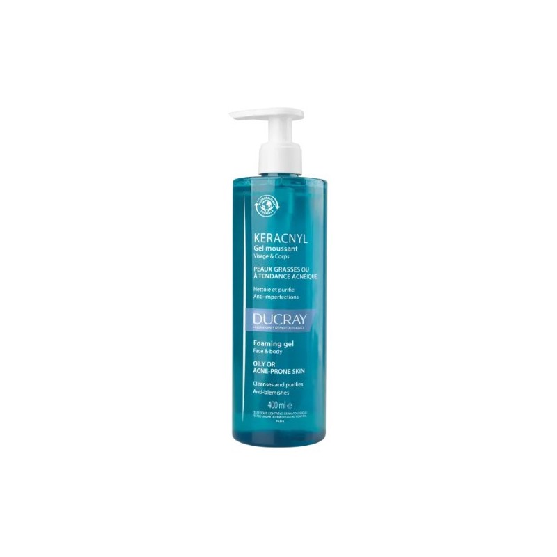 DUCRAY KERACNYL GEL MOUSSANT 400ML