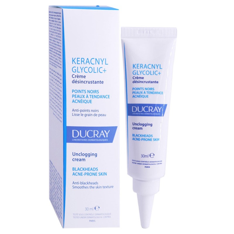 DUCRAY KERACNYL GLYCOLIC+ CREME DESINCRUSTANTE 30ML