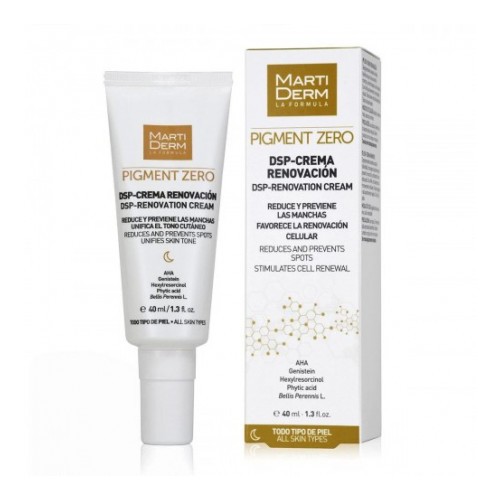 MARTIDERM PIGMENT ZERO CREME RENOVATION 40ML