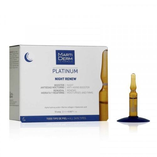 MARTIDERM PLATINIUM NIGHT RENEW 10 AMPOULES