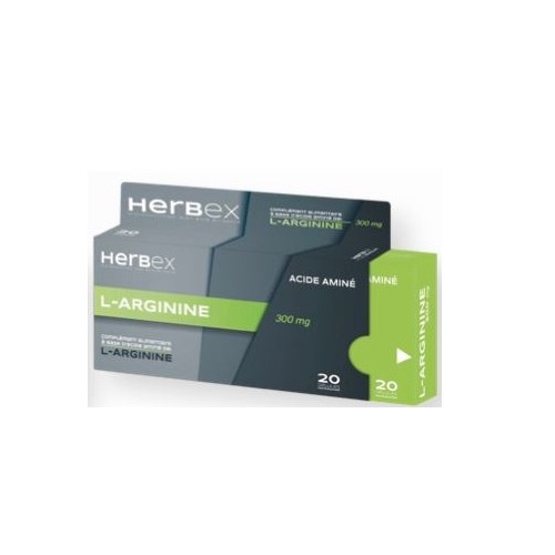 HERBEX L-ARGININE BOITE DE 20 GELULES