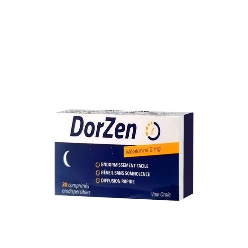 DORZEN MELATONINE 1MG BOITE DE 30 COMPRIMES ORODISPERSIBLE