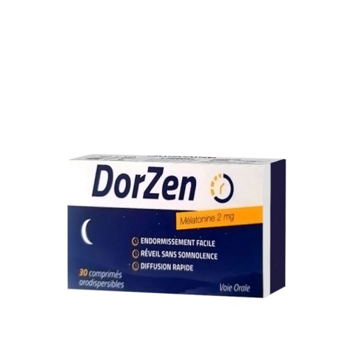 DORZEN MELATONINE 1MG BOITE DE 30 COMPRIMES ORODISPERSIBLE