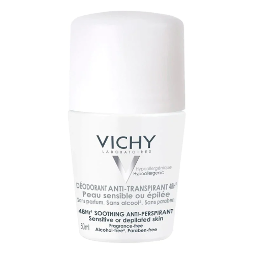 VICHY DEODORANT ANTI-TRANSPIRANT 48H PEAU SENSIBLE 50ML