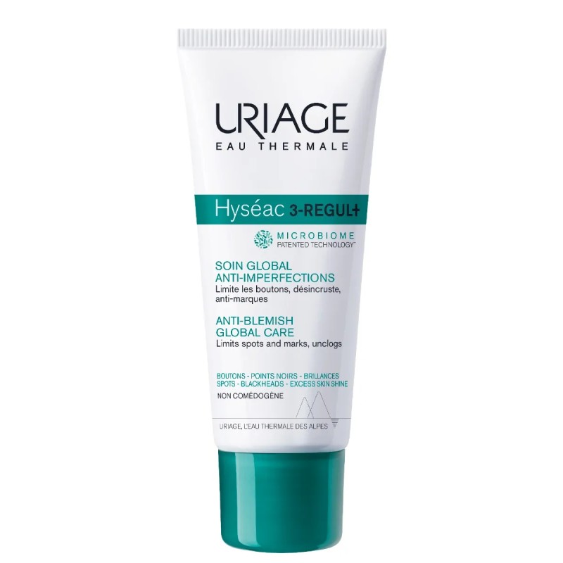 URIAGE HYSEAC 3 REGUL SOIN GLOBAL peaux grasses a imperfections 40ML