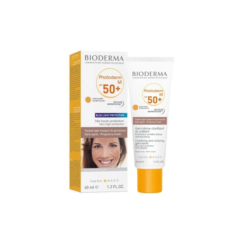 BIODERMA ECRAN PHOTODERM M SPF 50+ TEINTE DORE 40ML