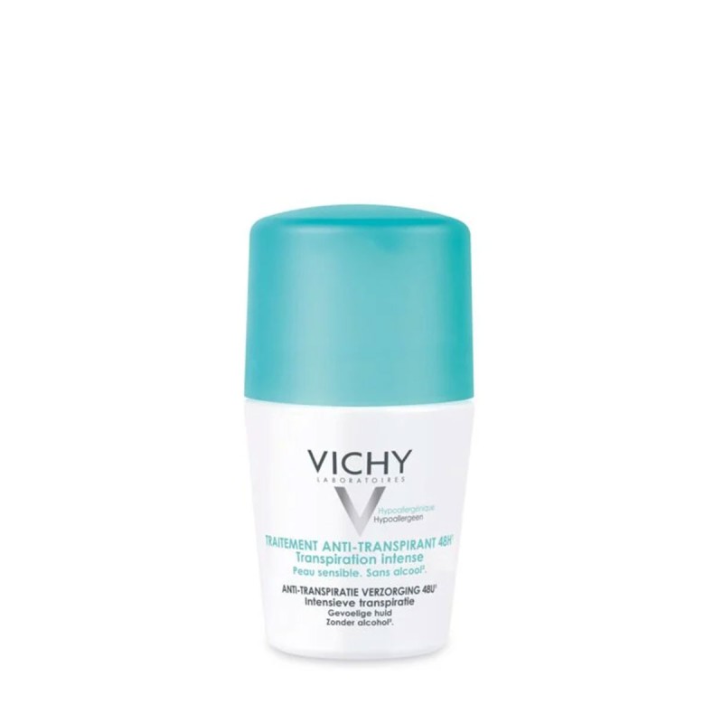 VICHY DEODORANT ROLL ON ANTITRANSPIRANT 48H TRANSPIRATION INTENSE 50ML