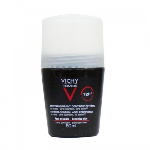 VICHY DEODORANT ROLL ON ANTI-TRANSPIRANT 72H HOMME 50ML