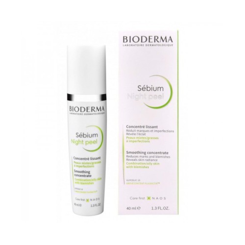 BIODERMA SEBIUM NIGHT PEEL 40ML