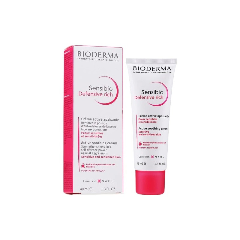 BIODERMA SENSIBIO DEFENSIVE RICH 40ML