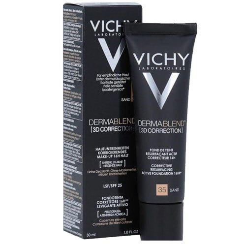 VICHY DERMABLEND FOND DE TEINT 3D CORRECTION NUMERO 35 SPF25