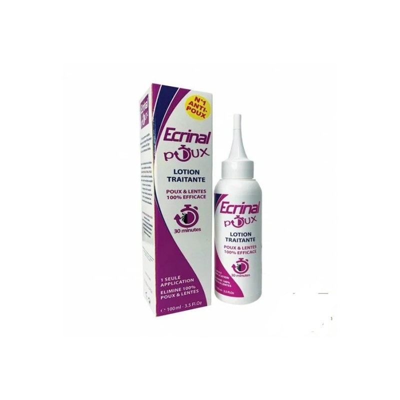 ECRINAL LOTION TRAITANTE ANTI POUX 100ML