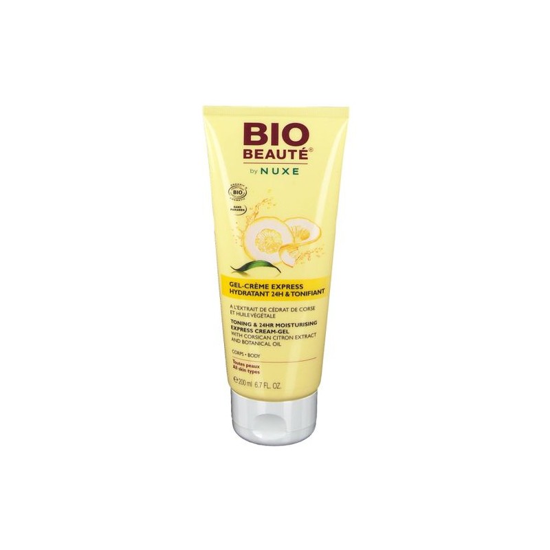 NUXE BIO BEAUTY GEL CREME HYDRATANT POUR LE CORPS 200ML