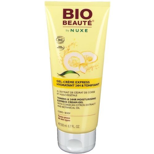 NUXE BIO BEAUTY GEL CREME HYDRATANT POUR LE CORPS 200ML