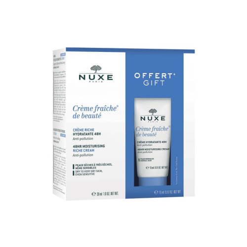 NUXE COFFRET CREME FRAICHE RICHE 30ML+ CREME RICHE 15ML OFFERT