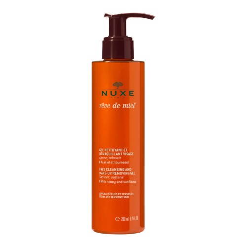 NUXE REVE DE MIEL GEL NETTOYANT ET DEMAQUILLANT VISAGE 200ML