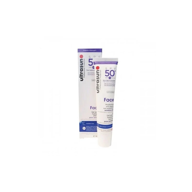 ULTRASUN FACE GEL SOLAIRE ANTI-AGE SPF50+ 40ML