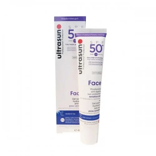 ULTRASUN FACE GEL SOLAIRE ANTI-AGE SPF50+ 40ML