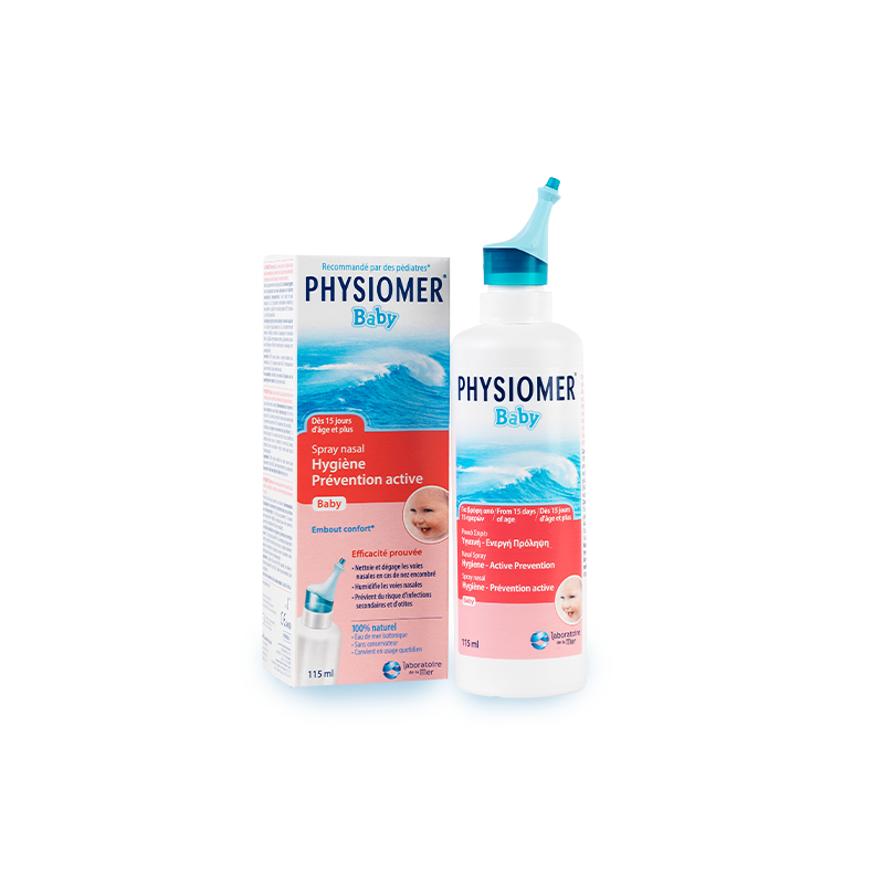 PHYSIOMER BABY SPRAY NASAL DES 15 JOURS+ 115ML