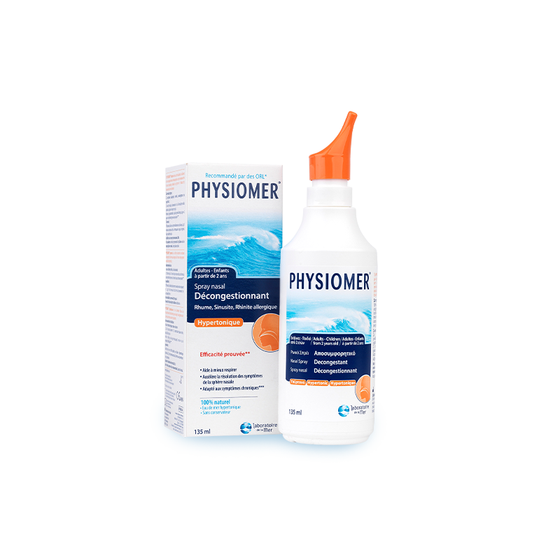 PHYSIOMER SPRAY ADULTE HYPERTONIQUE 135ML