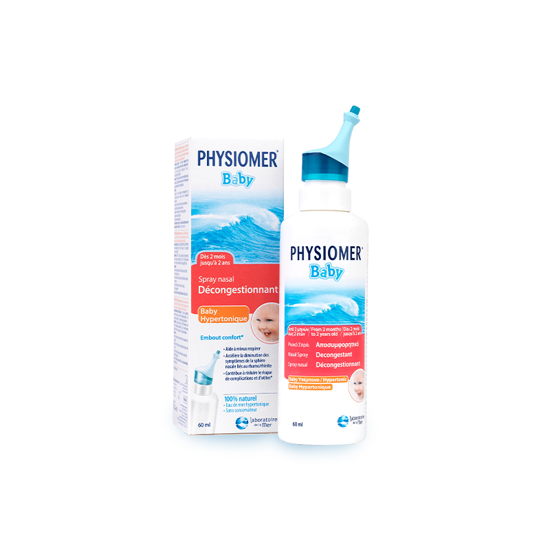 PHYSIOMER SPRAY BEBE HYPERTONIQUE 60ML