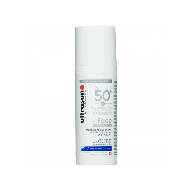 ULTRASUN FACE GEL ANTI-PIGMENTATION SPF50+ 50ML