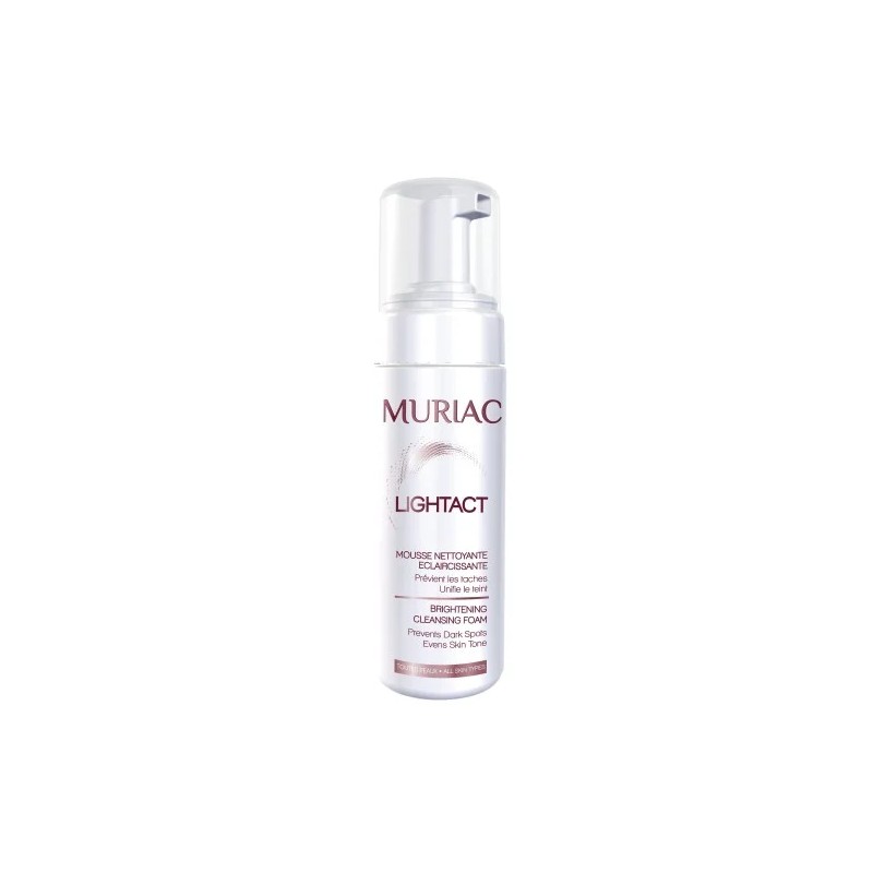 MURIAC LIGHTACT MOUSSE NETTOYANTE ECLAIRCISSANTE 150ML