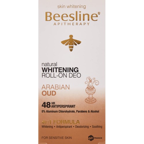 BEESLINE DEODORANT ROLL-ON BLANCHISSANT - 48H - ARABIAN OUD 50ML