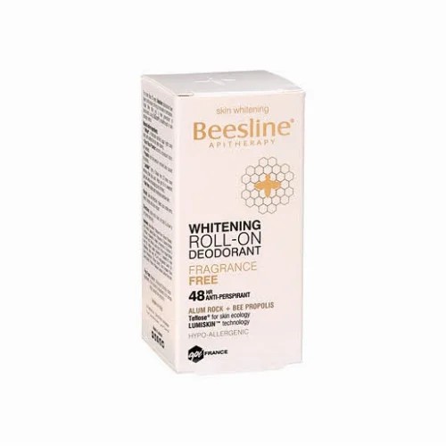 BEESLINE DEODORANT ROLL-ON BLANCHISSANT - 48H - SANS PARFUM 50ML