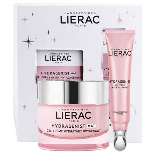 LIERAC COFFRET HYDRAGENIST GEL-CREME MAT 50ML+GEL YEUX 15ML