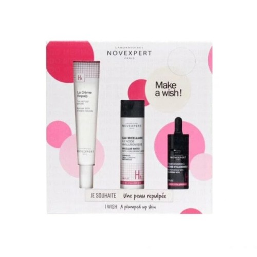 NOVEXPERT COFFRET CREME REPULP+EAU MICELLAIRE 50ML+SERUM A L'ACIDE HYALU 10ML