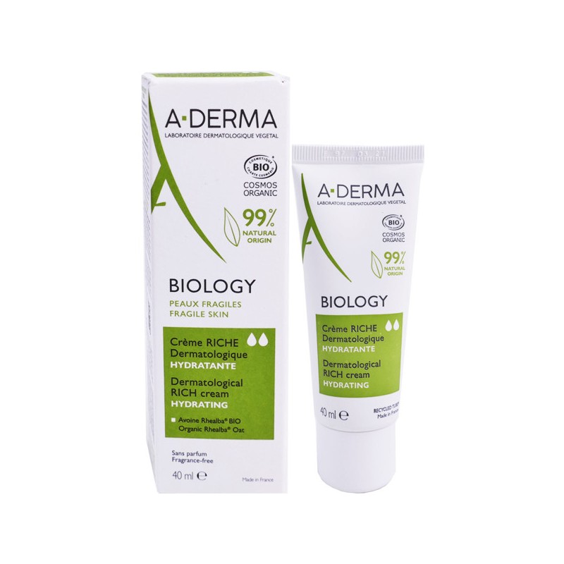 A-DERMA BIOLOGY CREME RICHE 40ML