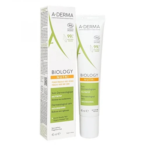 A-DERMA BIOLOGY NUTRI SOIN NUTRITIF PEAUX FRAGILES TRES SECHES 40ML