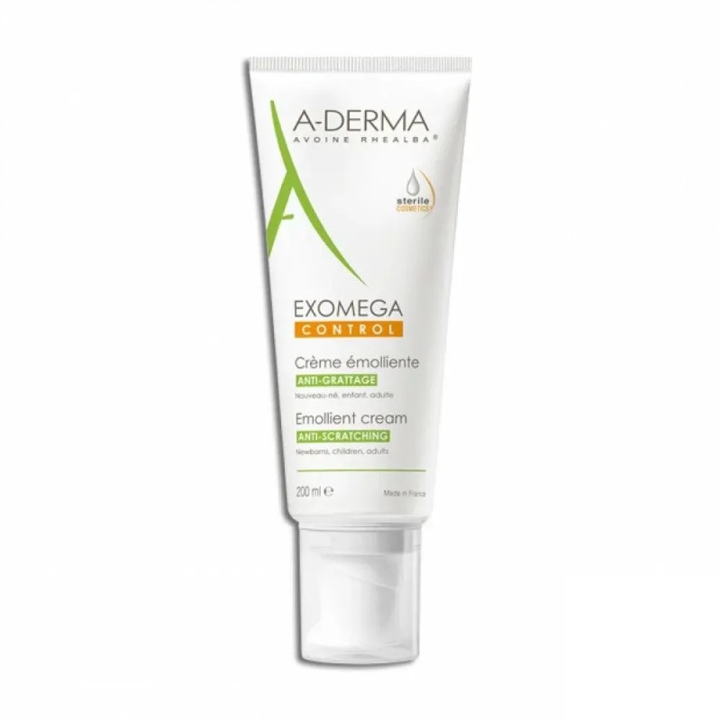 A-DERMA EXOMEGA CONTROL CREME EMOLIENTE ANTI GRATTAGE 200ML