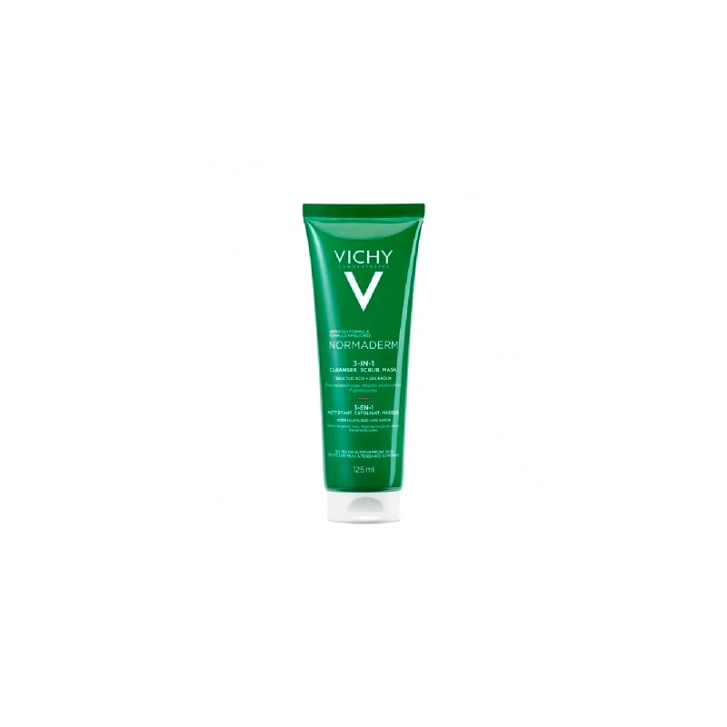 VICHY NORMADERM 3EN1 EXFOLIANT + NETTOYANT + MASQUE 125ML