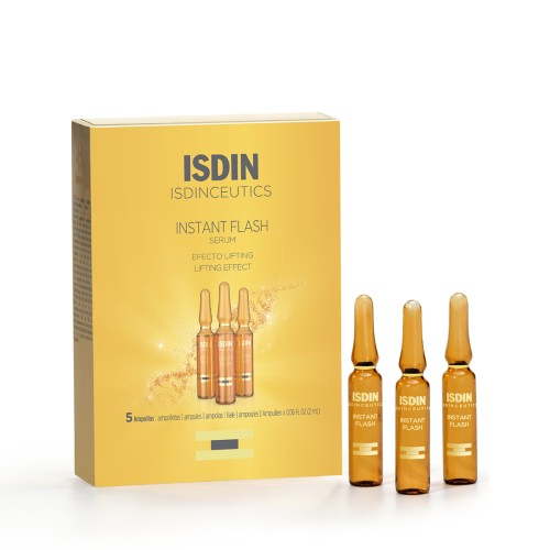 ISDIN INSTANT FLASH BOITE DE 5 AMPOULES 2ML