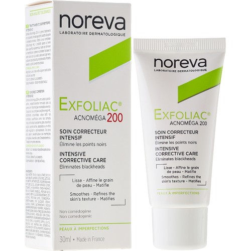 NOREVA EXFOLIAC ACNOMEGA 200 SOIN CORRECTEUR INTENSIF 30ML