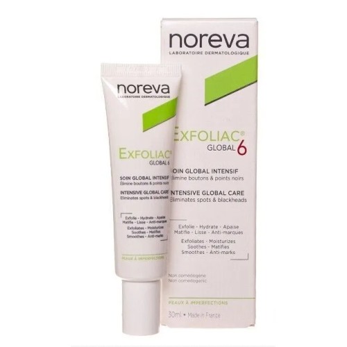 NOREVA EXFOLIAC GLOBAL 6 SOIN GLOBAL INTENSIF 30ML