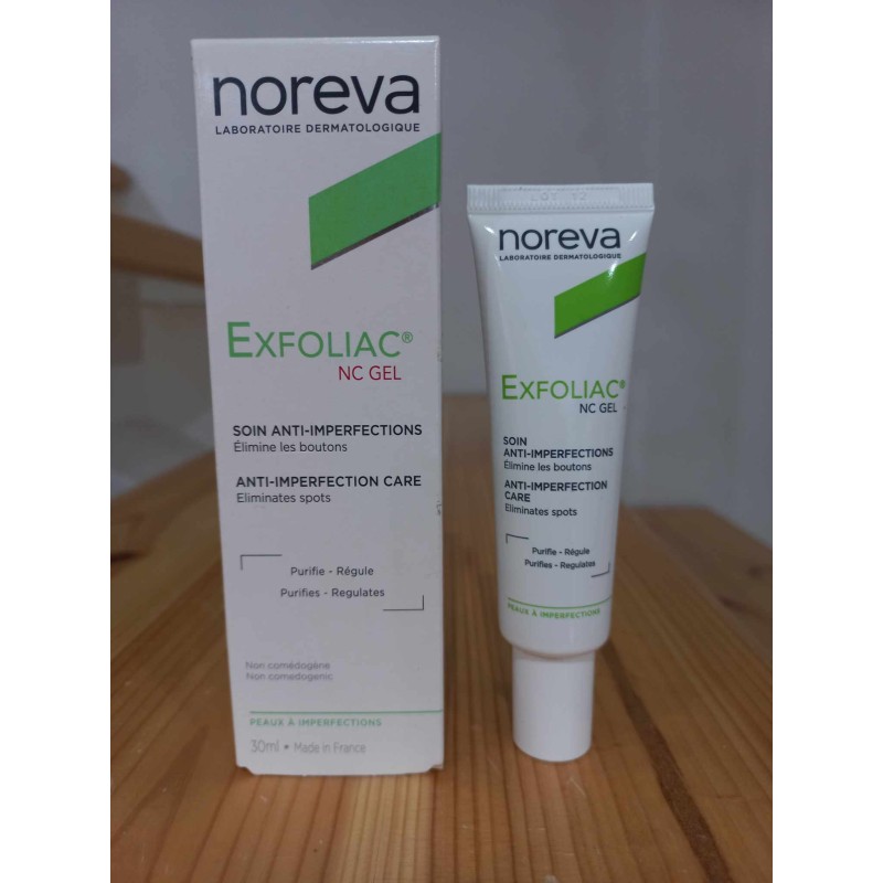 NOREVA EXFOLIAC NC GEL SOIN ANTI IMPERFECTIONS 30ML