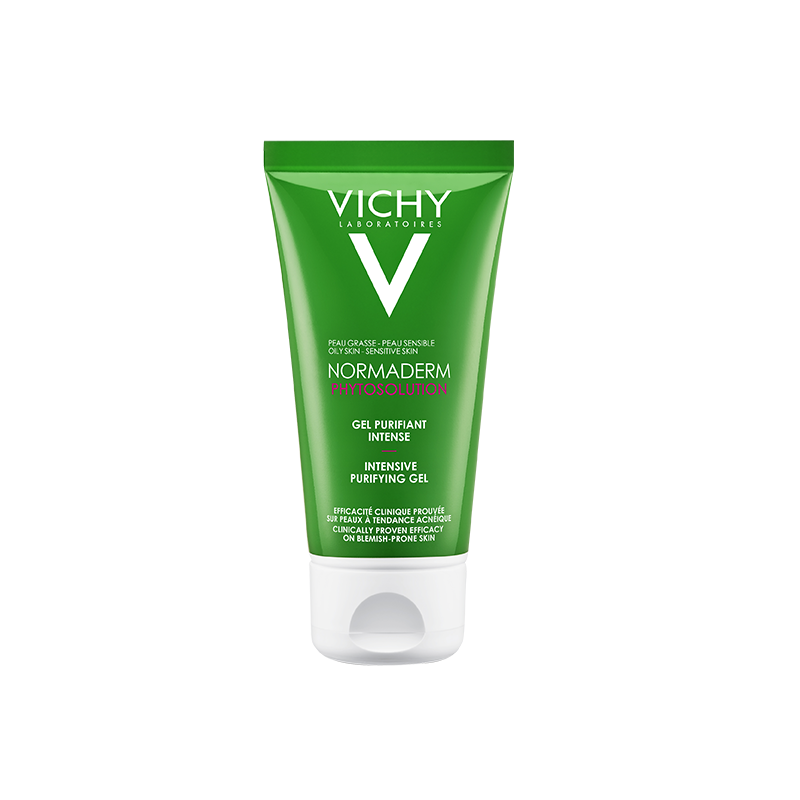 VICHY NORMADERM PHYTOSOLUTION GEL PURIFIANT INTENSE PEAUX GRASSES 200ML