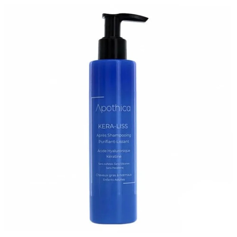 APOTHICA KERA-LISS APRES-SHAMPOOING PURIFIANT LISSANTCHEVEUX GRAS 200ML