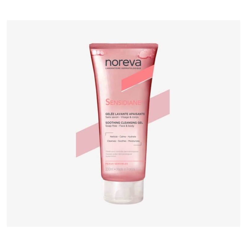 NOREVA SENSIDIANE GELEE NETTOYANTE APAISANTE 200ML