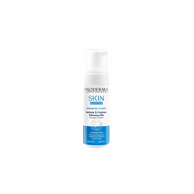 INODERMA SKIN BOOSTER MOUSSE NETTOYANTE 150ML