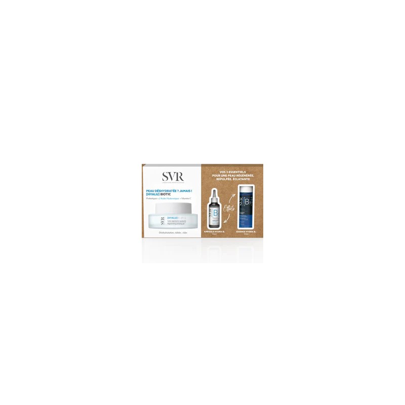 SVR COFFRET BIOTIC HYALU + AMPOULE B + ESSENCE HYDRA B