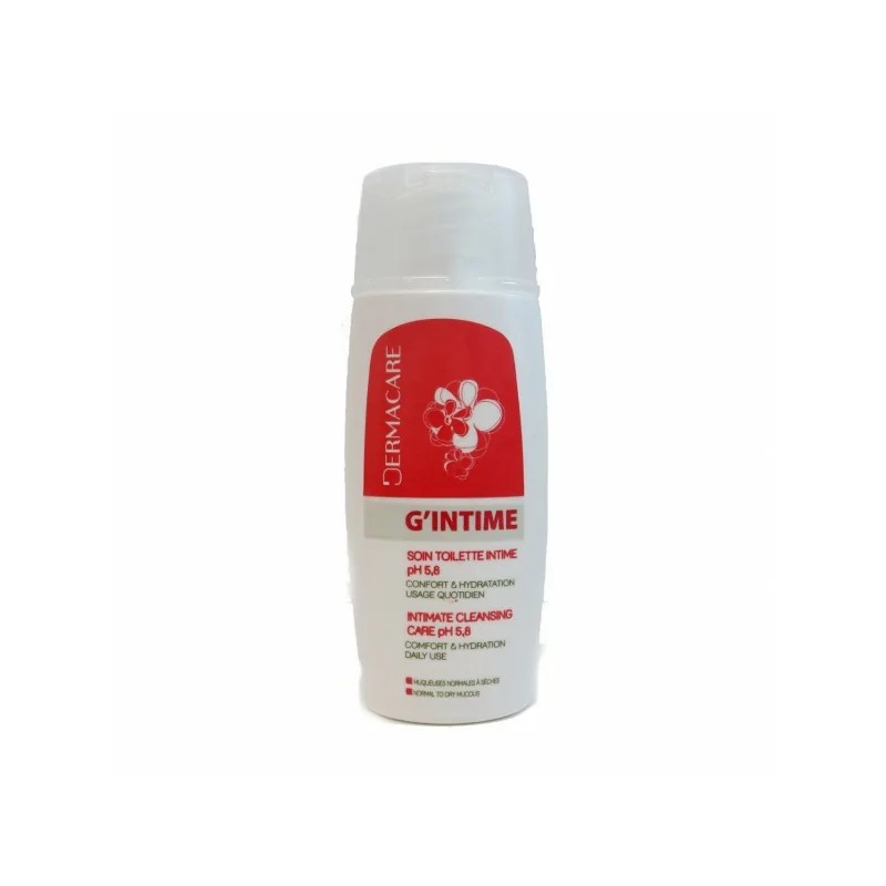 DERMACARE G'INTIME SOIN TOILETTE INTIME PH 5,8 100ML