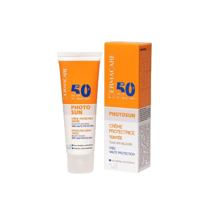 DERMACARE PHOTOSUN CREME PROTECTRICE TEINTEE 1.5 SPF50+ 50ML